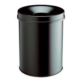 DURABLE Corbeille à papier SAFE ROND 65, 60 litres, noir