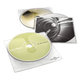 DURABLE Etui CD/DVD  COVER pour 1 CD, PP, transparent