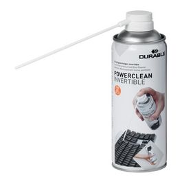 DURABLE Gaz dépoussiérant POWERCLEAN INVERTIBLE, 200 ml