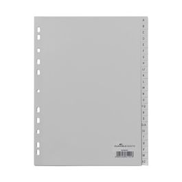 DURABLE Kunststoff-Register, A-Z, A4, 20-teilig, grau