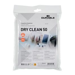 DURABLE Lingettes DRY CLEAN 50 non-tissées, 145 x 197 mm