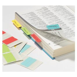 DURABLE Note adhésive Quick Tab Duo, en PET, couleurs