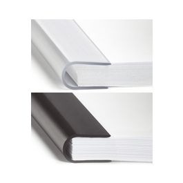 DURABLE Peigne à relier, A4, épaisseur: 6 mm, transparent