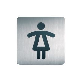 DURABLE Pictogramme PICTO "WC Femmes", carré, en acier