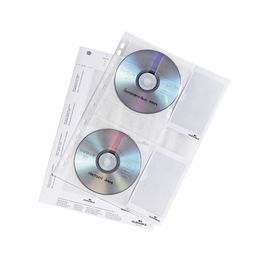 DURABLE Pochette CD/DVD COVER M, pour 4 CD, PP, A4