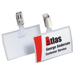 DURABLE Porte-badge Click Fold, avec clip, 90 x 54 mm