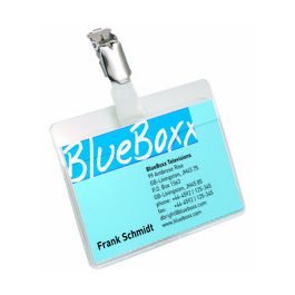 DURABLE Porte-badge, ouvert sur le haut, avec clip