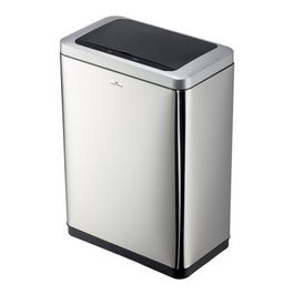 DURABLE Poubelle à capteur "NO TOUCH DUO", 2 x 20 litres