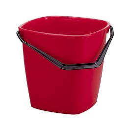 DURABLE Seau de ménage BUCKET, 14 litres, rouge