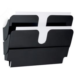 DURABLE Set de porte-brochures mural "FLEXIPLUS 2", A4