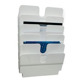 DURABLE Set de porte-brochures mural "FLEXIPLUS 6", A4