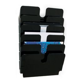 DURABLE Set de porte-brochures mural "FLEXIPLUS 6", A4