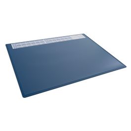 DURABLE Sous-main avec calendrier, PP, bleu foncé