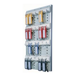 DURABLE Tableau à clés KEY BOARD 24, pour 24 clés, gris