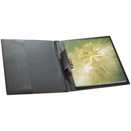 DURABLE chemise à pince à levier, A4, plastique, noir