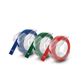 DYMO Ruban d'estampage 3D, 9 mm x 3 m, bleu