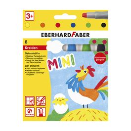 EBERHARD FABER Craie gel Basic, étui en carton de 6