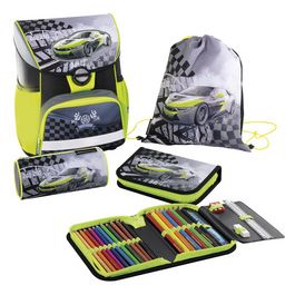 EBERHARD FABER Kit cartable EFAlino Race Car, 4 pièces