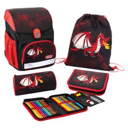 EBERHARD FABER Kit cartable EFAlino Dragon, 4 pièces