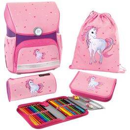 EBERHARD FABER Kit cartable EFAlino Licorne, 4 pièces