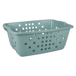 EDA Corbeille à linge PRIMA, 45 litres, PP, vert eucalyptus