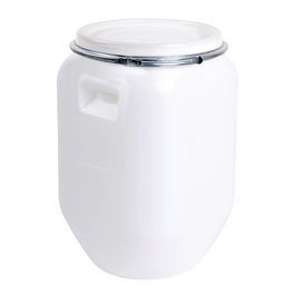 EDA Fût de stockage, 50 litres, plastique, blanc