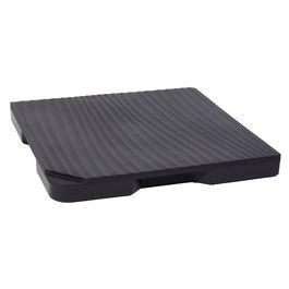 EDA Lest en béton pour parasol, 22 kg, gris foncé