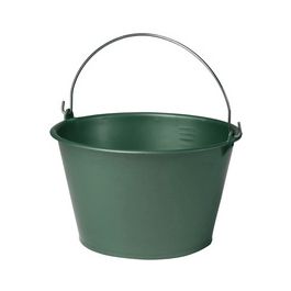 EDA Seau, 15,5 litres, plastique, vert