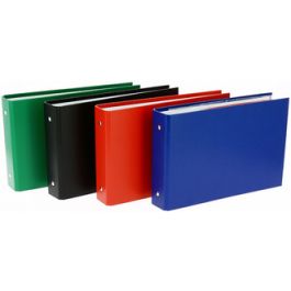 ELBA Classeur à anneaux, A6 paysage, assorti