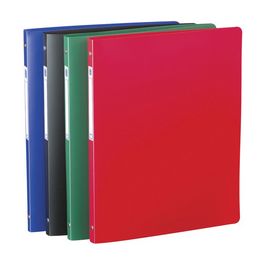 ELBA Classeur souple Yéka A4, 4 anneaux, rouge