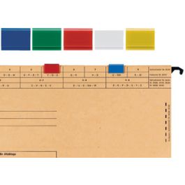 ELBA Farbreiter, aus PVC, zum Aufstecken, rot