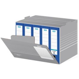 ELBA container d'archives tric, A4, gris/blanc, x10