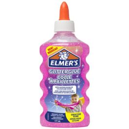 ELMER'S Colle à paillettes "Glitter Glue", 177 ml, fuchsia