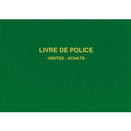 ELVE Registre "Livre de police métaux précieux", 200 pages