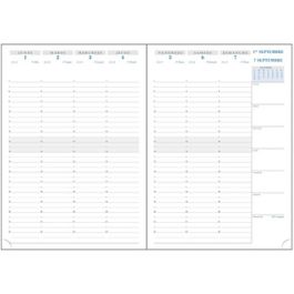 EXACOMPTA Agenda SAD 29 VERONE, 2026/2027, 16 mois, noir