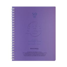 EXACOMPTA Agenda de bureau SAD 19S, 2026/2027, 16 mois x5