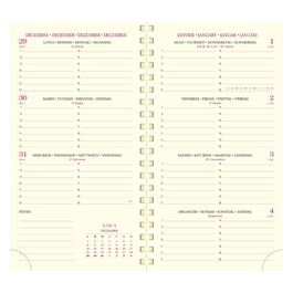 EXACOMPTA Agenda de poche Eurotime 16S, 2026, Cassandra noir