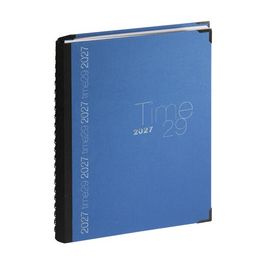 EXACOMPTA Agenda journalier "Time 29 S", 2027, bleu