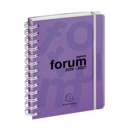 EXACOMPTA Agenda scolaire Forum Linicolor, 2026/2027, violet