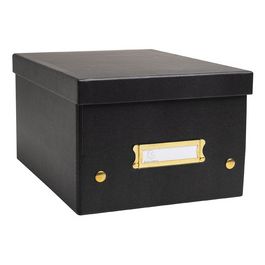 EXACOMPTA Boîte de rangement Neo Deco, A5+, noir