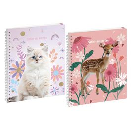 EXACOMPTA Cahier de textes Lovely, assorti x6