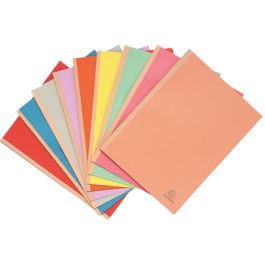 EXACOMPTA Chemise à soufflet, en carton, 320 g/m2, lilas