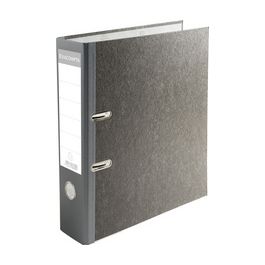 EXACOMPTA Classeur à levier papier marbré, A4, 50 mm, gris x20
