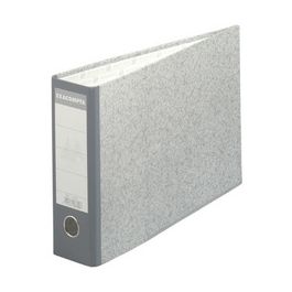 EXACOMPTA Classeur marbré gris, A4 paysage, 70 mm, gris
