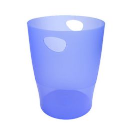 EXACOMPTA Corbeille à papier ECOBIN, 15 litres, bleu glacé