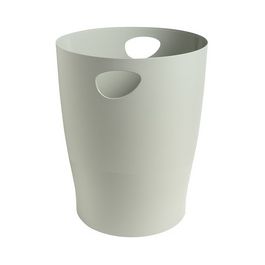 EXACOMPTA Corbeille à papier ECOBIN, 15 litres, gris