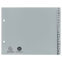EXACOMPTA Intercalaire en plastique, A-Z, 2/3 A4, 20 touches