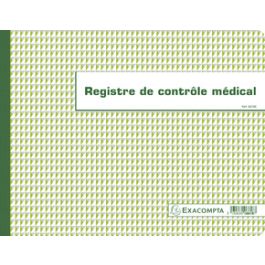 EXACOMPTA Piqûre "Registre de contrôle médical", 240 x 320mm