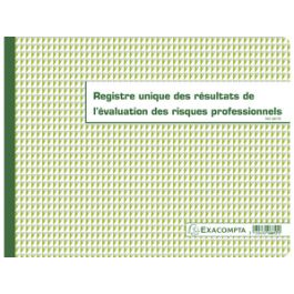 EXACOMPTA Piqûre "Registre unique des résultats de ...