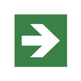 EXACOMPTA Plaque de signalisation "Flèche droite"